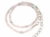 Rose Quartz Choker/ Wrap Bracelet - Divine Schematic